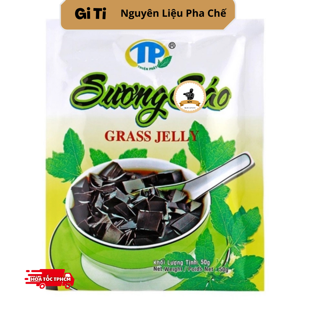 Bột làm thạch sương sáo đen 50g/sương sáo thuận phát