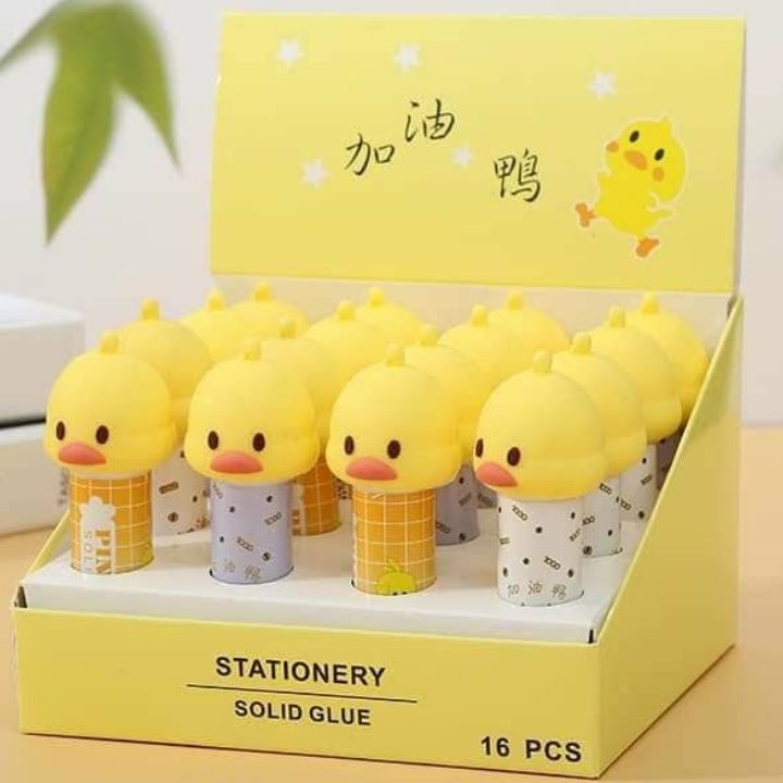 Hộp keo khô hồ khô keo khô dán giấy hình thú hình trái bơ siêu cute dễ thương cho học sinh