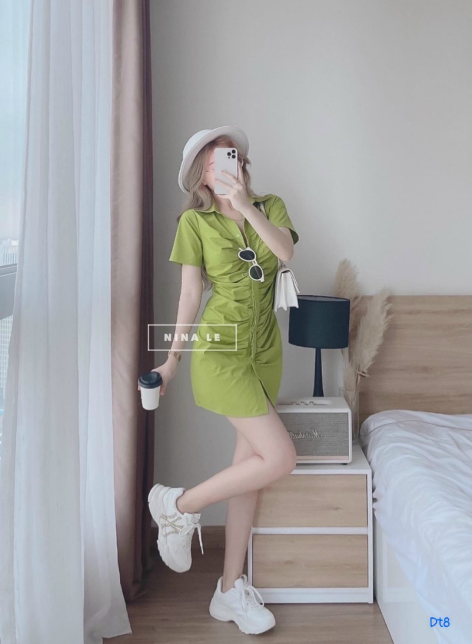 Đầm kate siu đủ màu sang chảnh đẹp lung linh như hình ld22