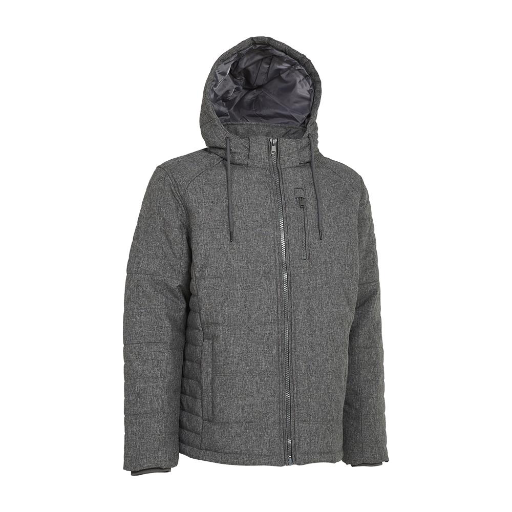 HEATHER GREY PADDED JACKET - PJ9027 