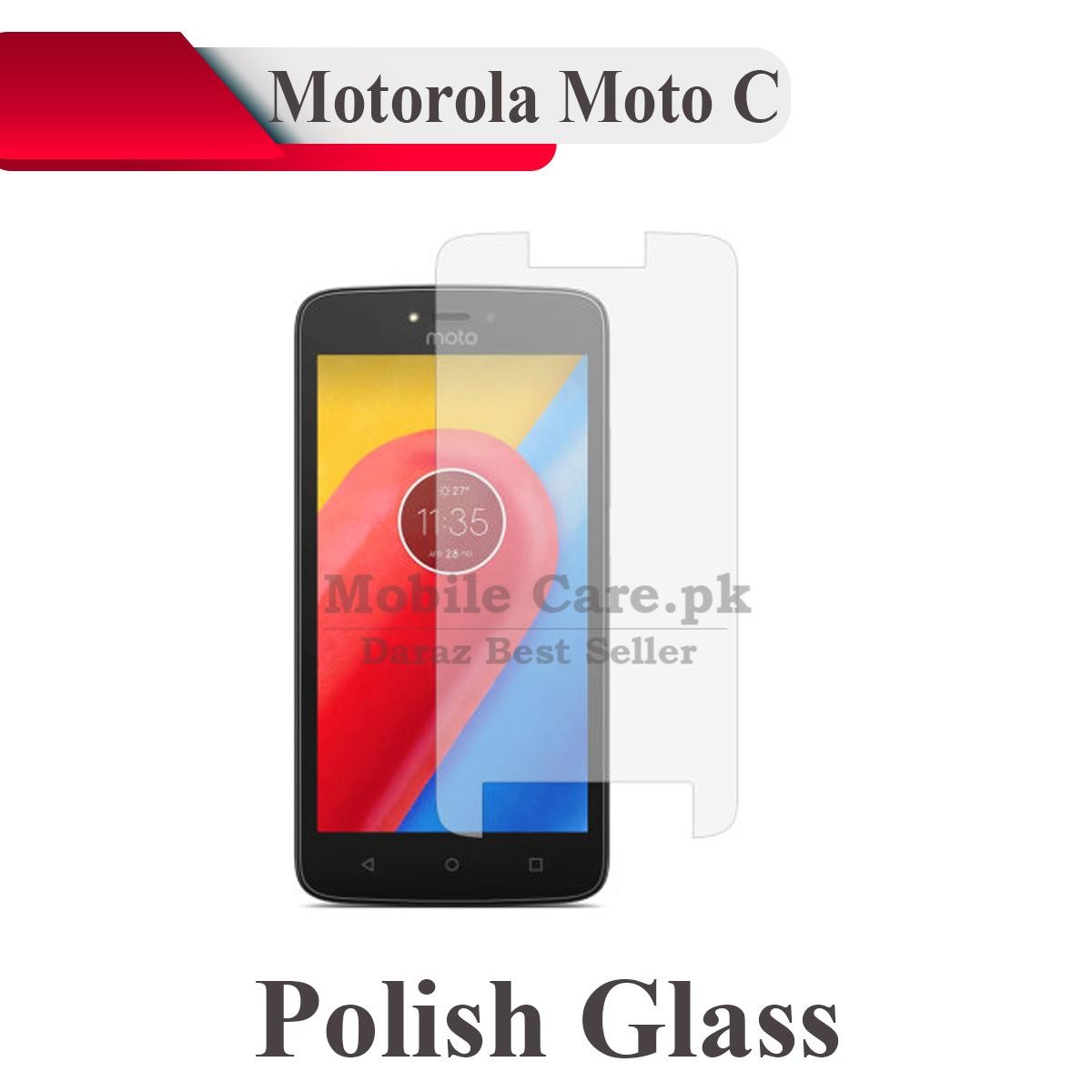 Motorola Moto C Tempered Glass Screen Protector Polish Glass For Moto C
