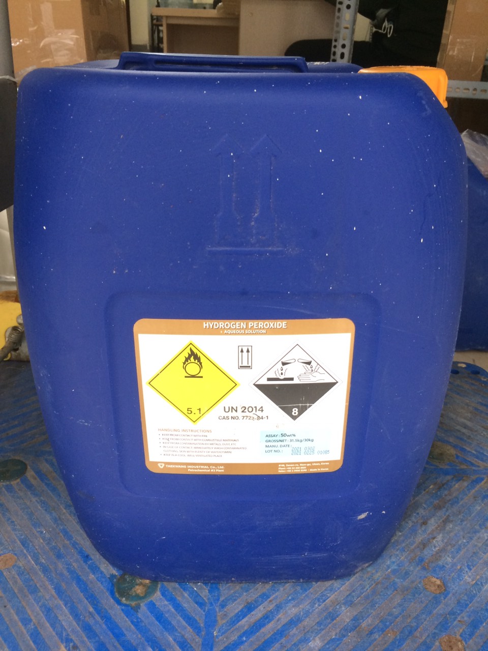 HYDRO PEROXIDE 50% (OXY GIÀ) - 1000G