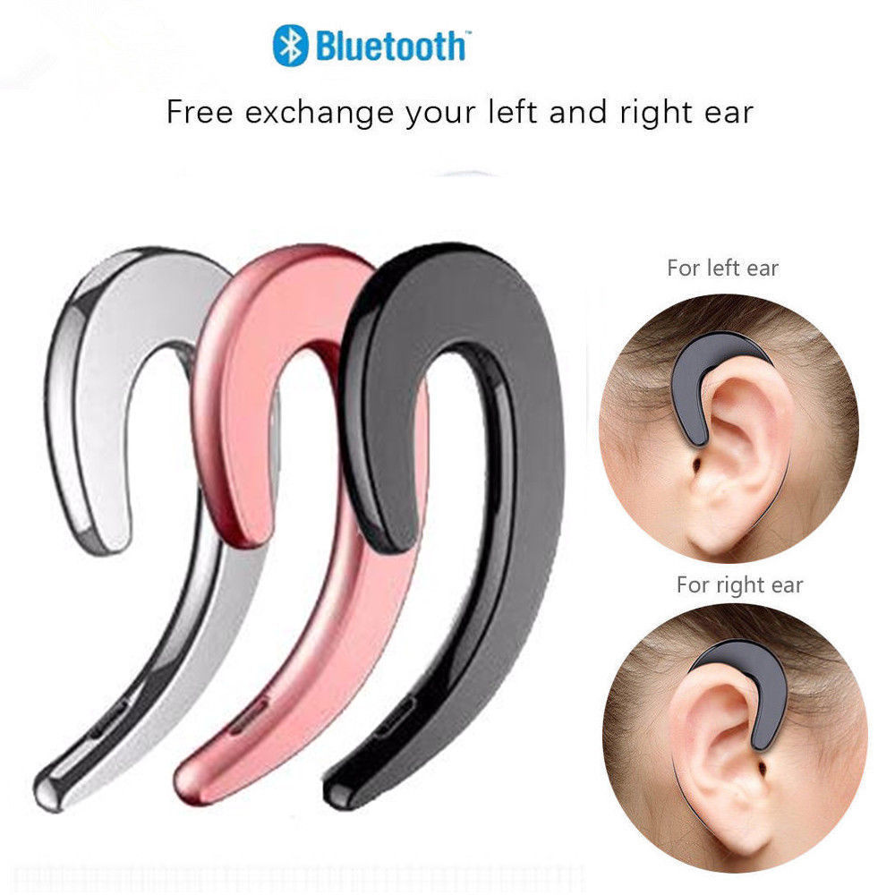 Dẫn truyền âm thanh qua xương tai nghe bluetooth không vào tai khi lái xe. Tai nghe nhét tai không dây móc chuyên đơn Phương kinh doanh thể thao