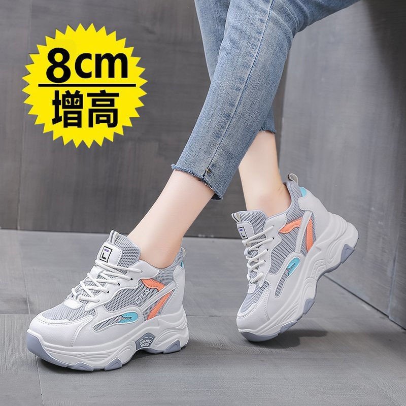 Giày bánh mì đế độn cá tính cao 8cm full size BM092