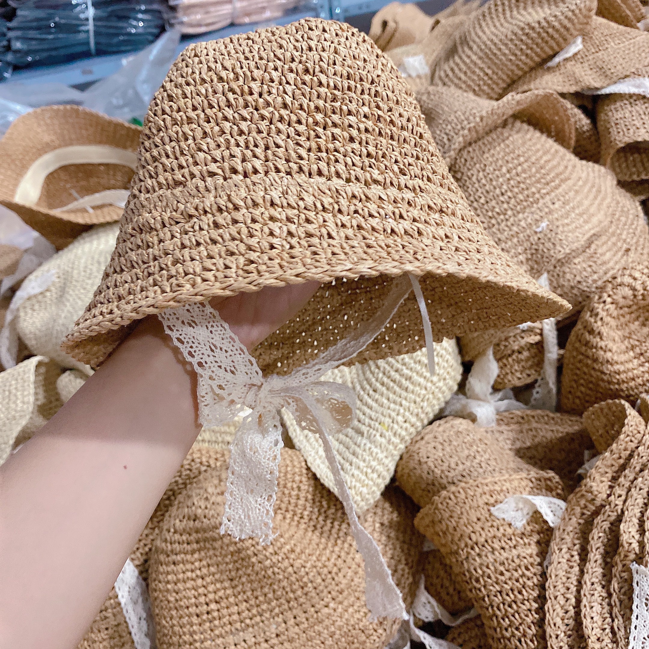 Nón cói mềm cho bé siêu đáng yêu cho bé