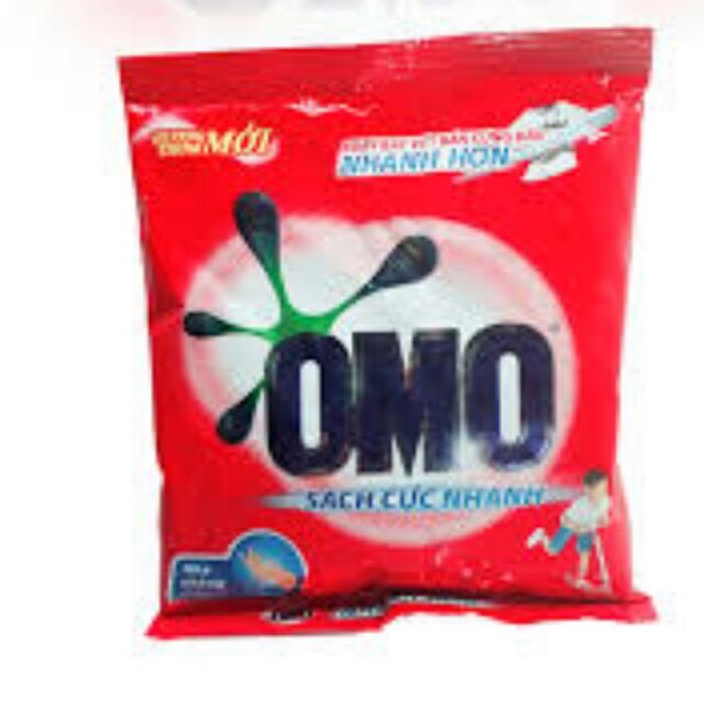 Combo 4 gói Omo bột giặt 100g