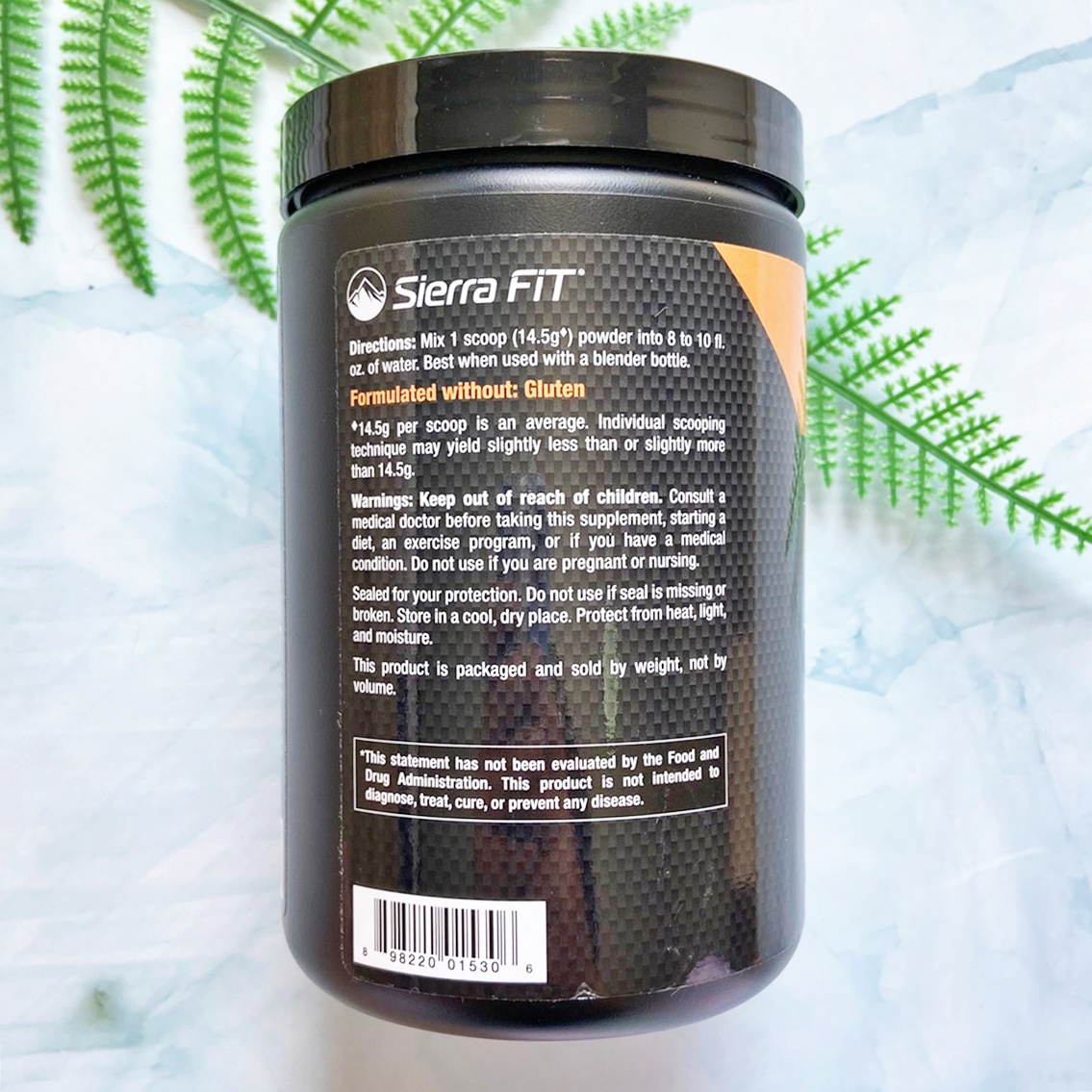 บีซีเอเอ & อิเล็กโทรไลต์ แบบผง BCAA & Electrolytes 435 g Sierra Fit