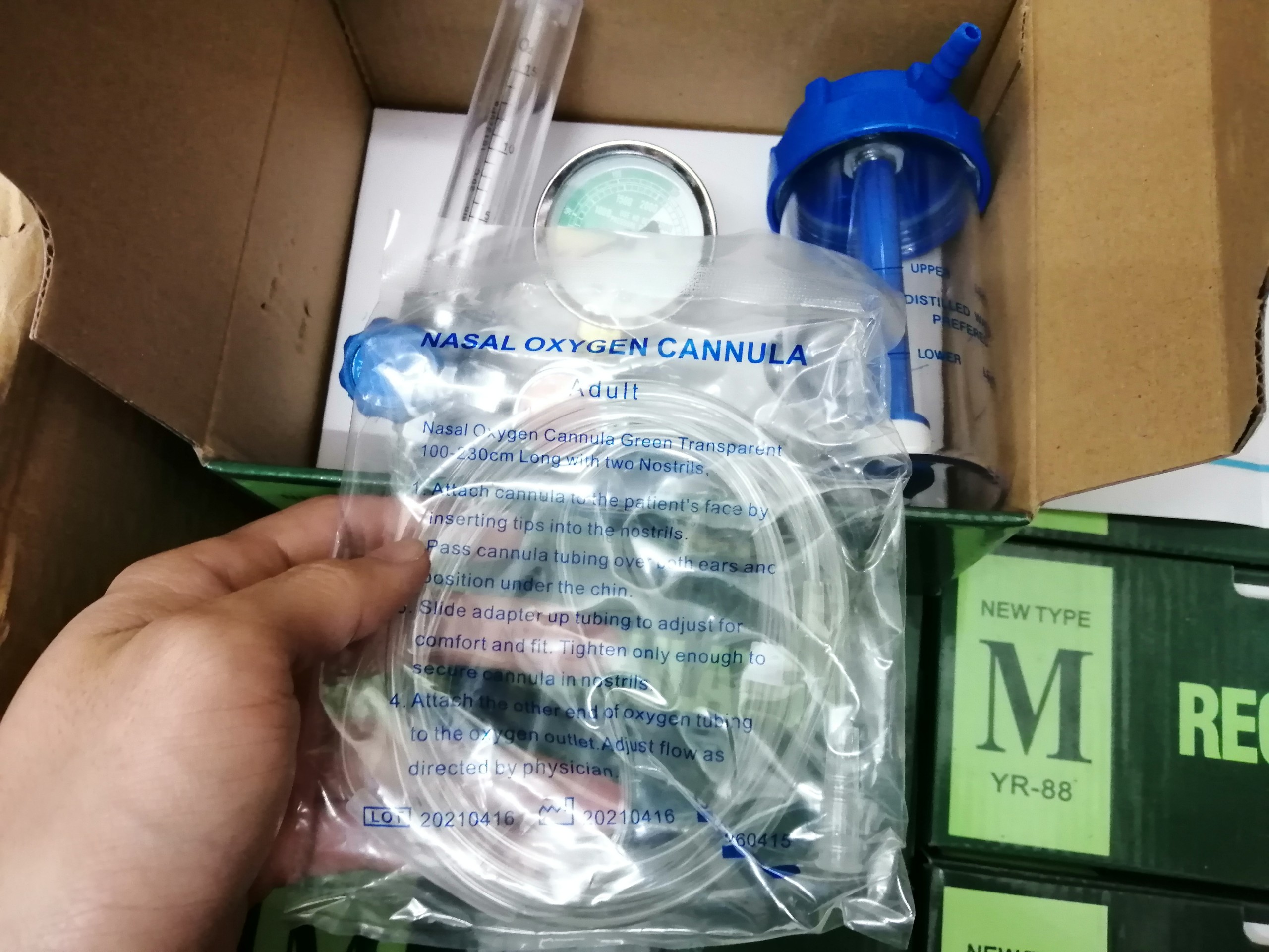 Đồng hồ Oxy thở y tế