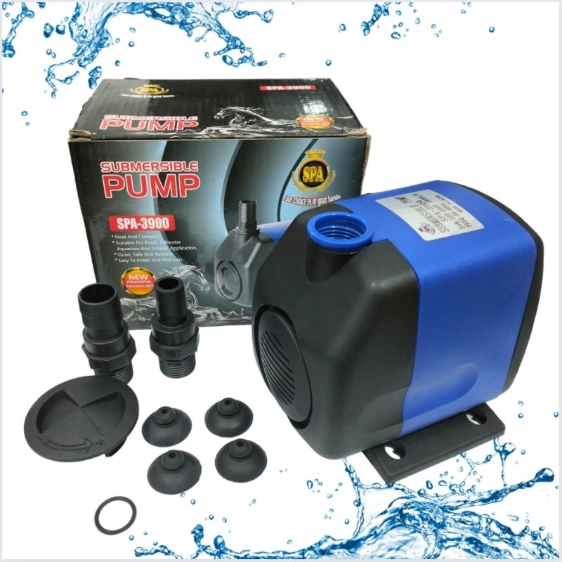 Pompa kolam hidroponik aquarium SPA 3900