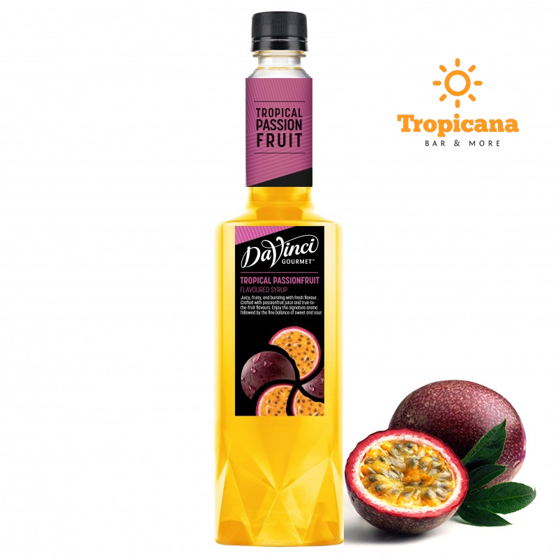 Syrup DaVinci Chanh Dây (Passion Fruit) - Chai 750ml