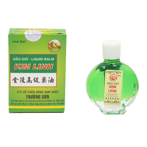 Dầu gió Kim Linh 6ml - 10 chai/ lọ