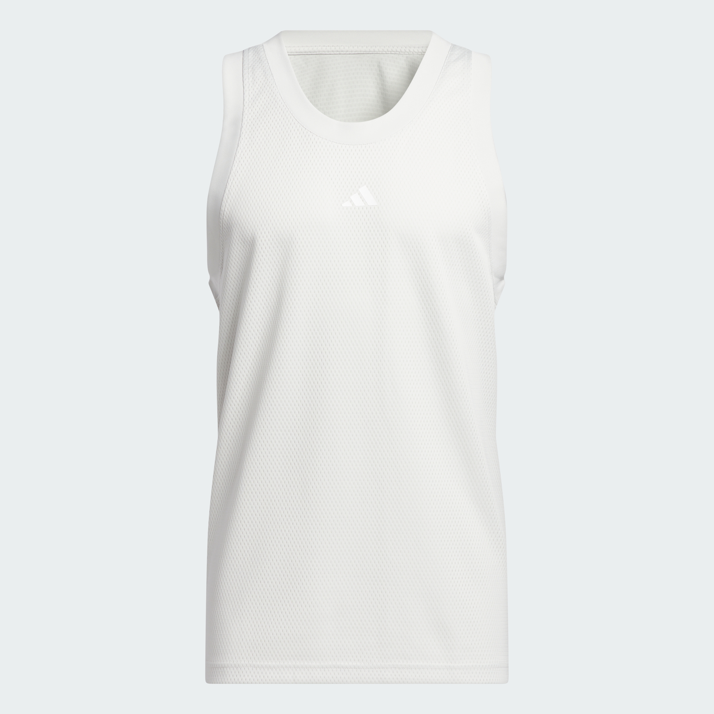 Adidas bóng rổ legends tank nam xám in2564