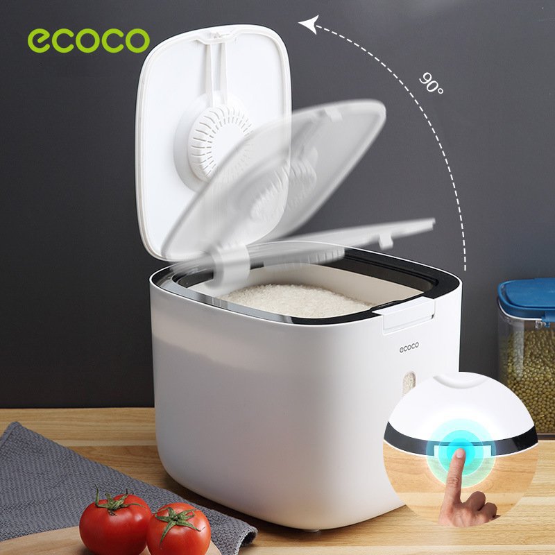 Thùng đựng gạo ecoco 10kg E2005