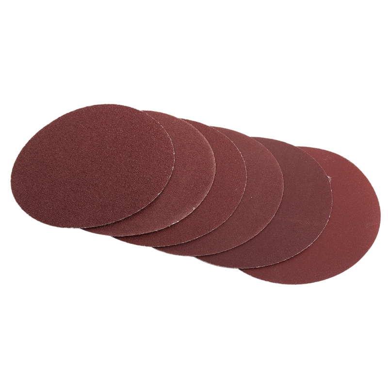 30pcs/set 5inch 125mm Round sandpaper Disk Sand Sheets Grit 80/100/120/180/240/320 Hook and Loop Sanding Disc for Sander Grits