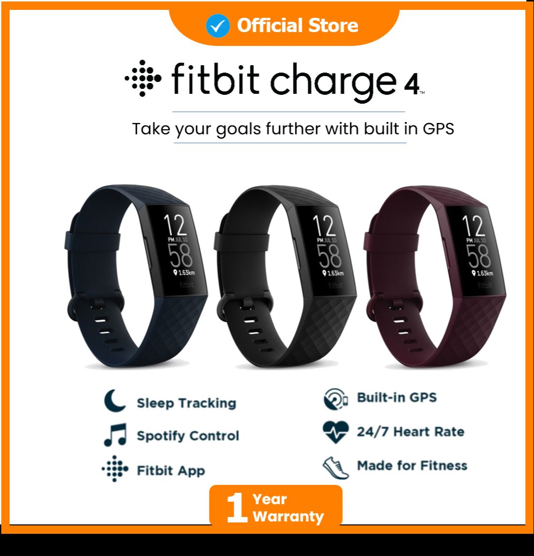 Smartwatch Fitbit Charge 4 | Lazada Indonesia