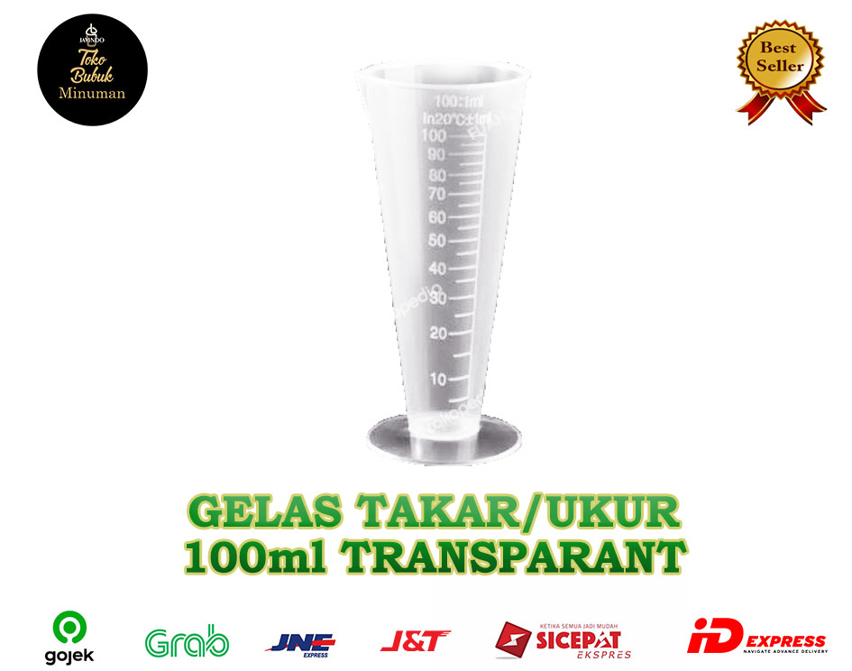 Gelas Takar Ukur 100ml Transparant Lazada Indonesia 7228