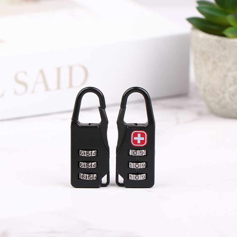 NEW ARRIVAL Portable Alloy Mini Lock Padlock Outdoor Combination Code Number Lock