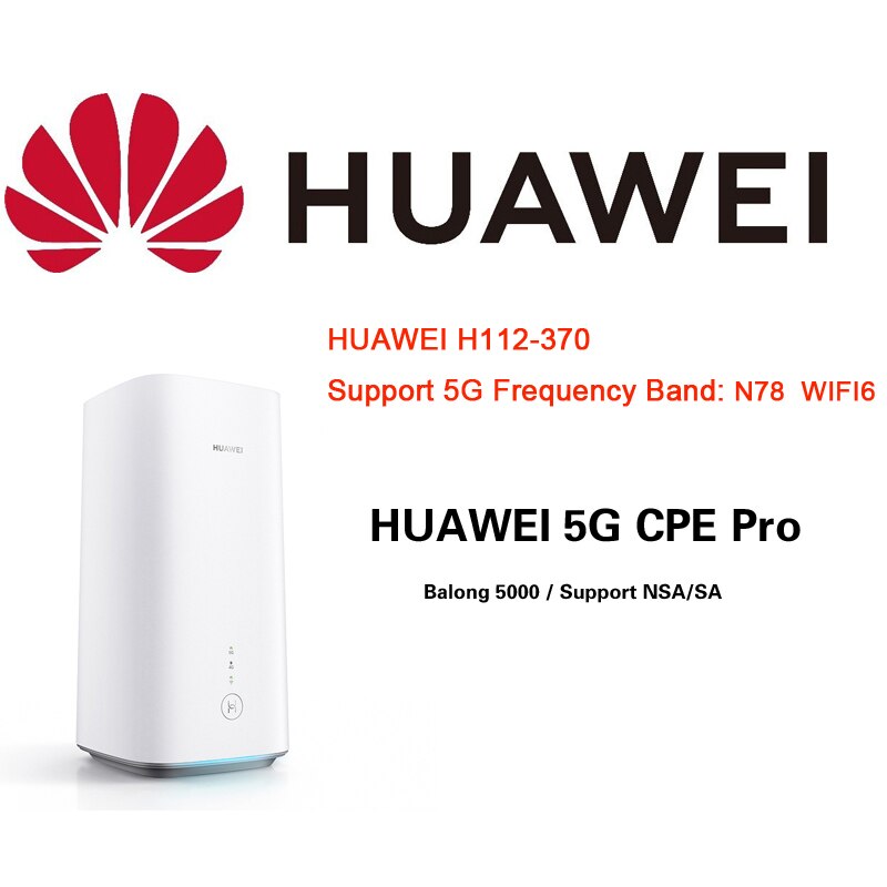 Phù Hợp Với Huawei H112-370 5G Bộ Định Tuyến Có Thẻ Sim Mở Khóa Modem Không Dây 5G Wifi Di Động Pro H112-370 Lte Hotspot
