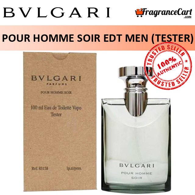 Bvlgari pour clearance homme soir tester