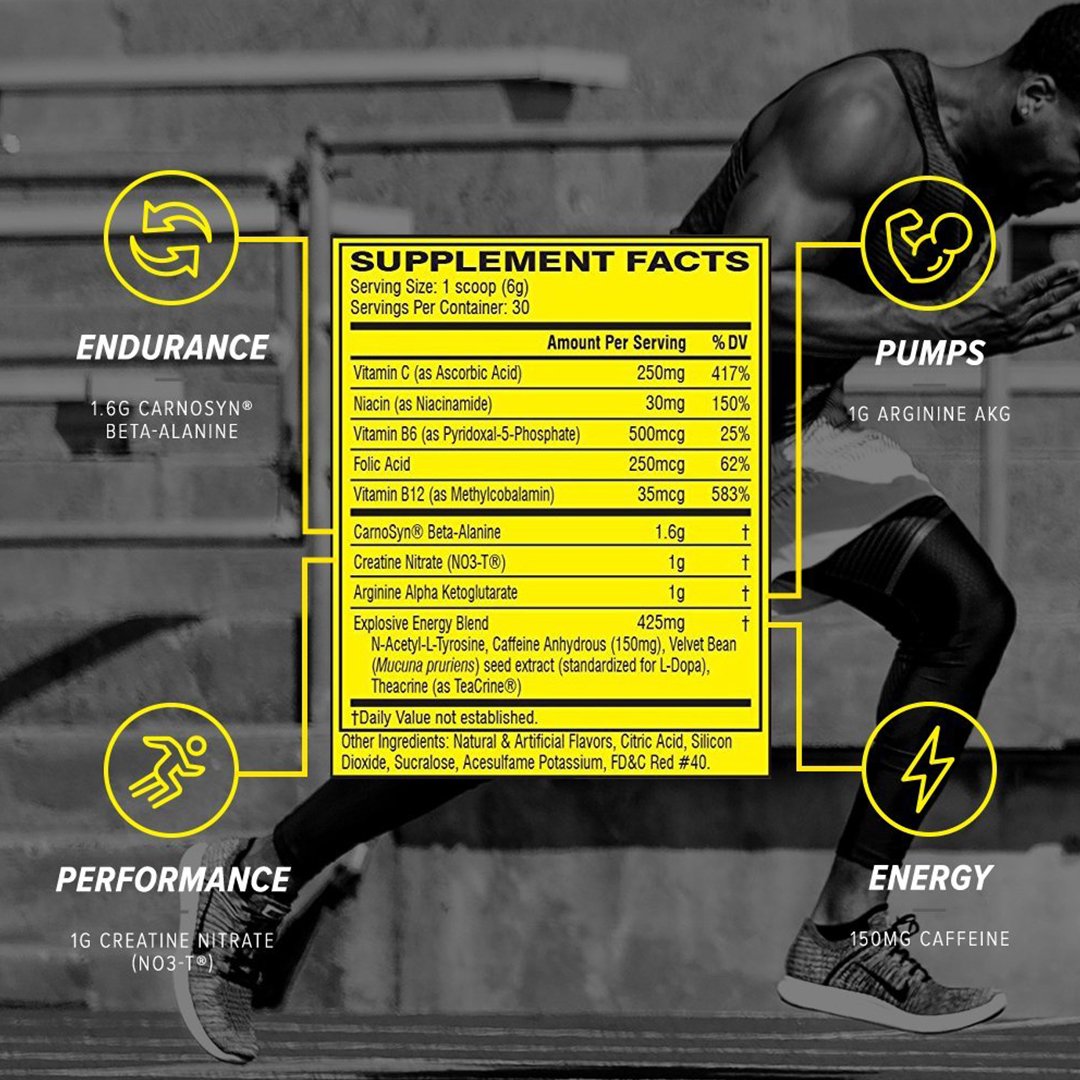 Cellucor C4 Orginal Pre-workout - Thực Phẩm Bổ Sung Tăng Sức Mạnh (30 lần dùng)