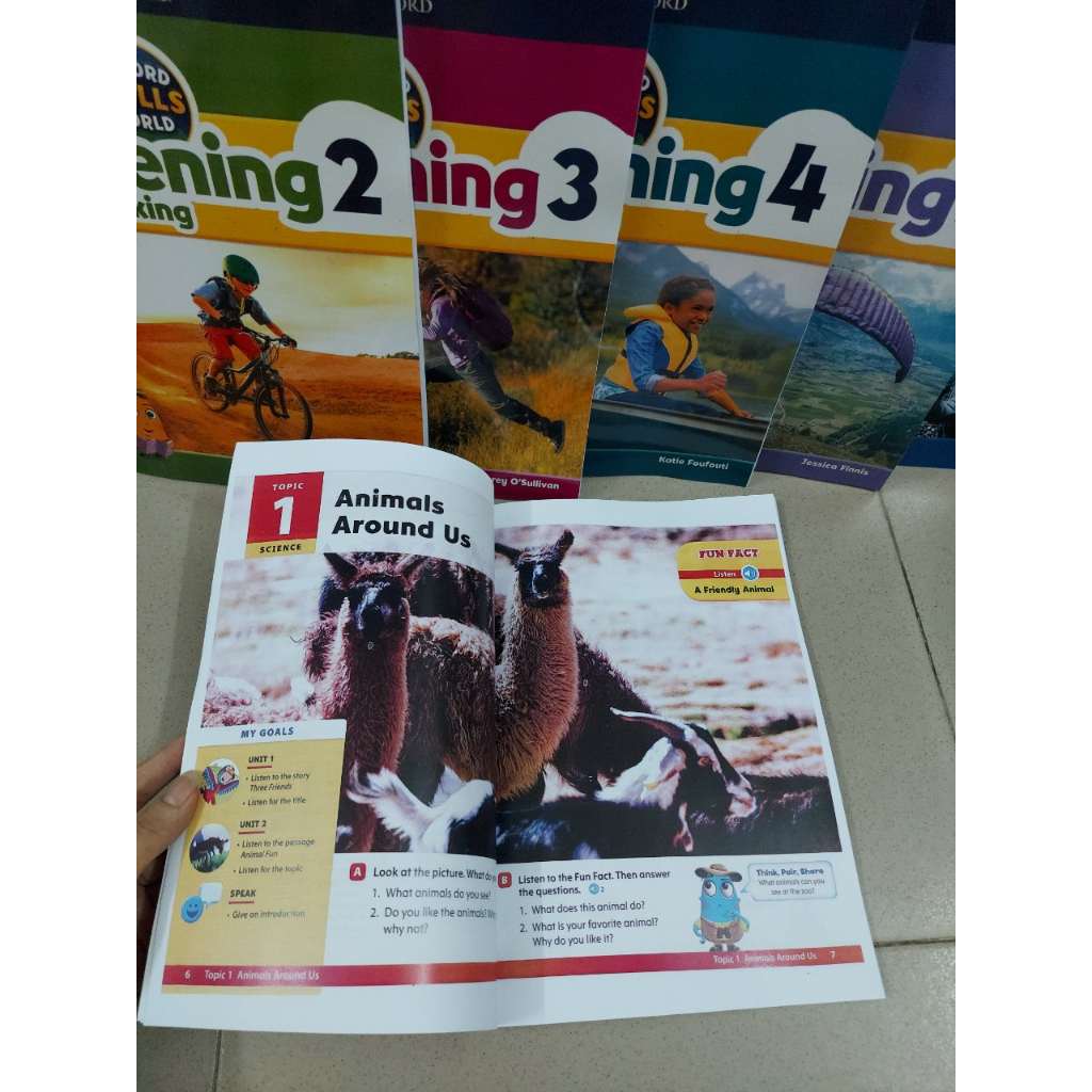 Listening with Speaking 1-6 (tùy ý chọn 1)