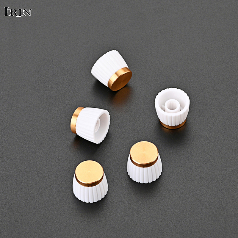 5 cái Bộ khuếch đại âm thanh Guitar knobs Bộ phận thay thế âm thanh xô chủ đề nút phụ kiện nhạc cụ
