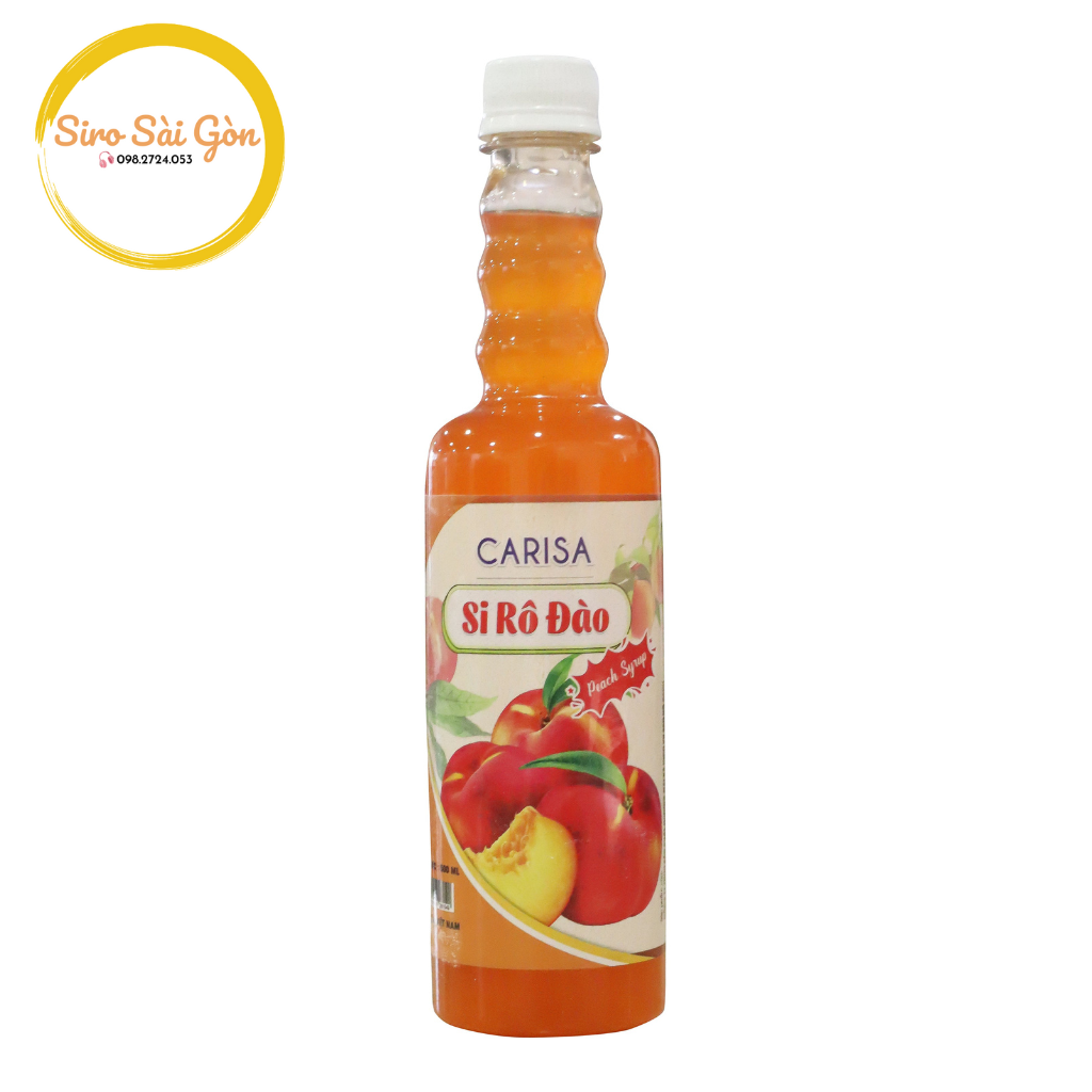 SIRO ĐÀO CARISA 500ML - Trà Đào Siêu Ngon