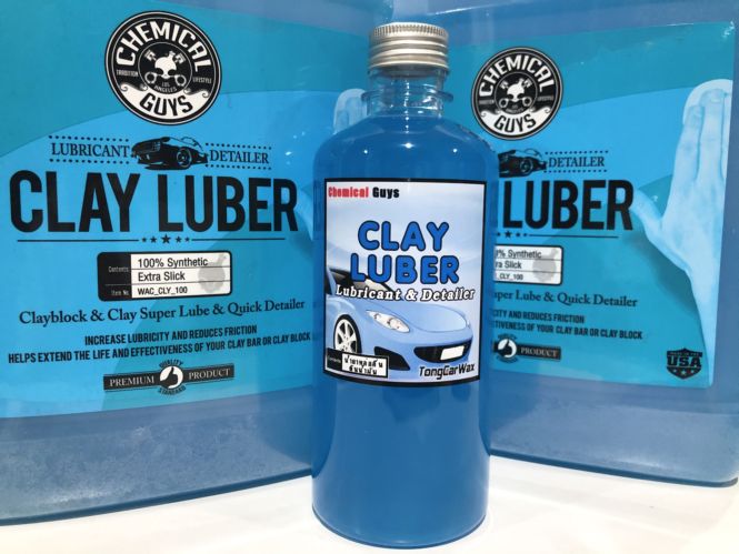 Chemical Guys Clay Luber Super Lube Lubricant Detailer 4oz For Any Clay  Block 