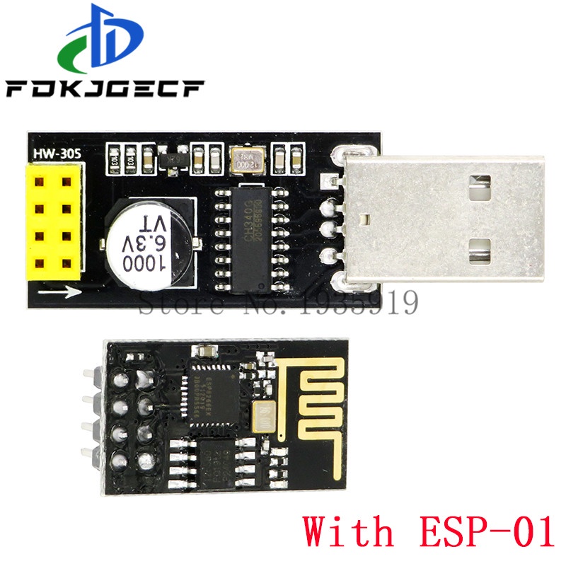 Esp01 programmer adapter uart gpio0 esp-01 adaptater esp8266 ch340g usb to esp8266 serial wireless wifi developent board module integrated circuit