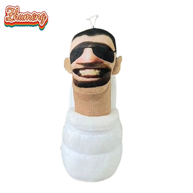Zhumeng Skibidi Toilet Plush Doll Cartoon Anime Character Stuffed Plush Toys For Kids Gifts Fans Collection