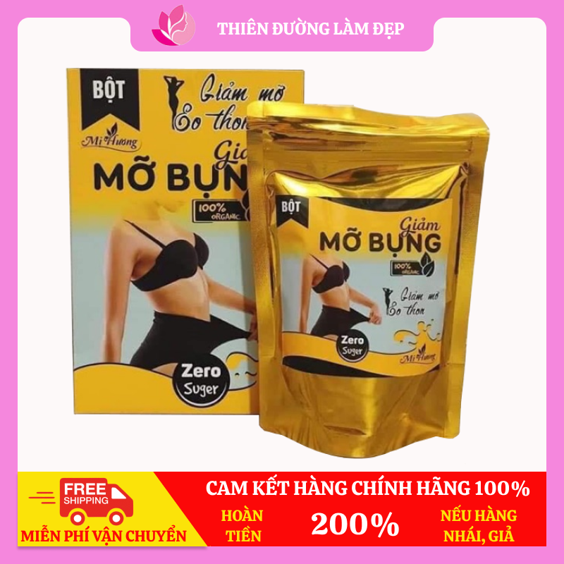 Bột giảm cân, giảm mỡ bụng mị hương zero sugar 250g