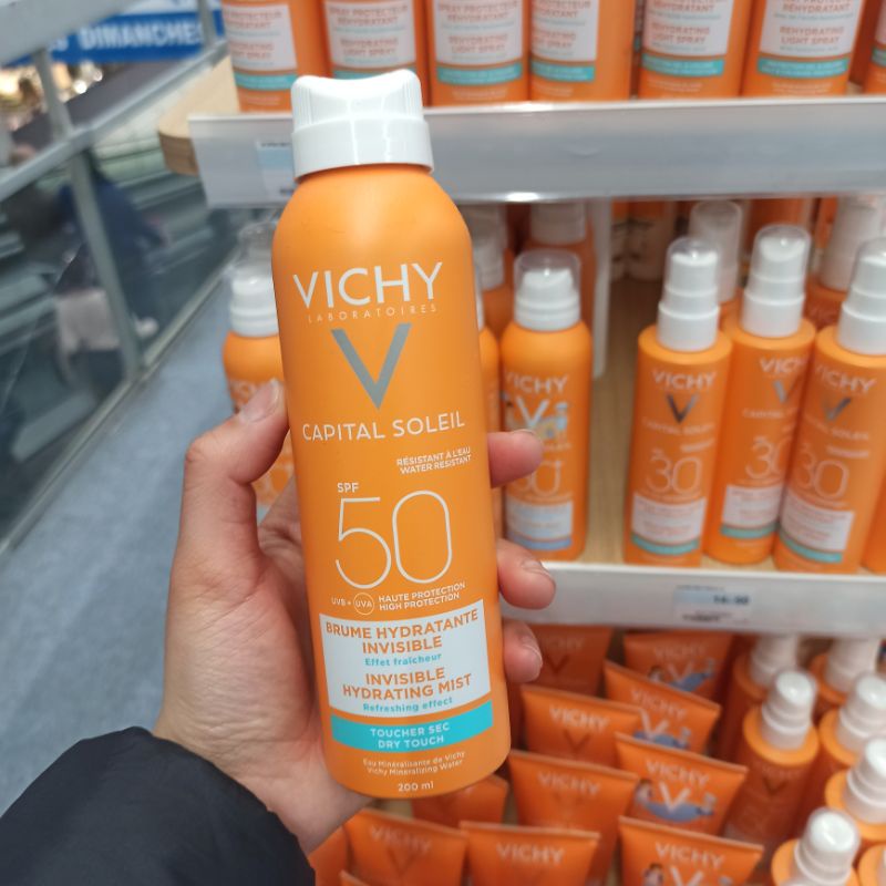 Xịt Chống Nắng Vichy SPF 50