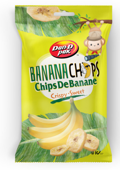 [Rẻ Vô địch] Combo 4 túi chuối sấy 170g Dan D Pak