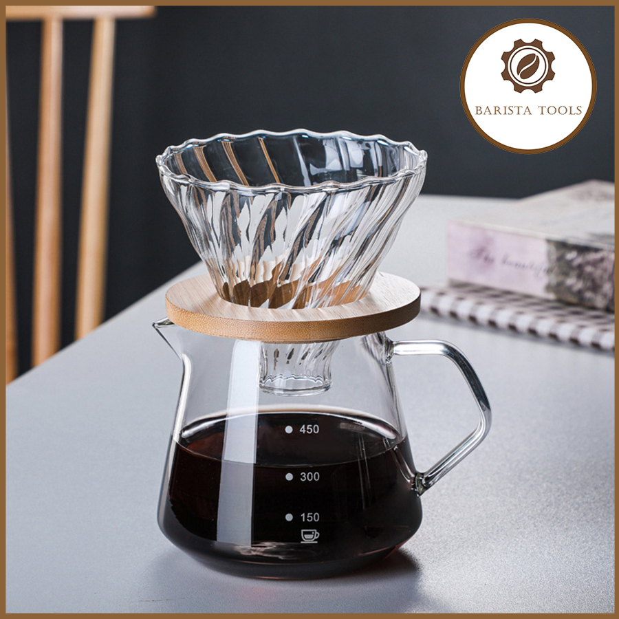 Bộ pha cafe bằng giấy lọc (Drip coffee ) 600ml
