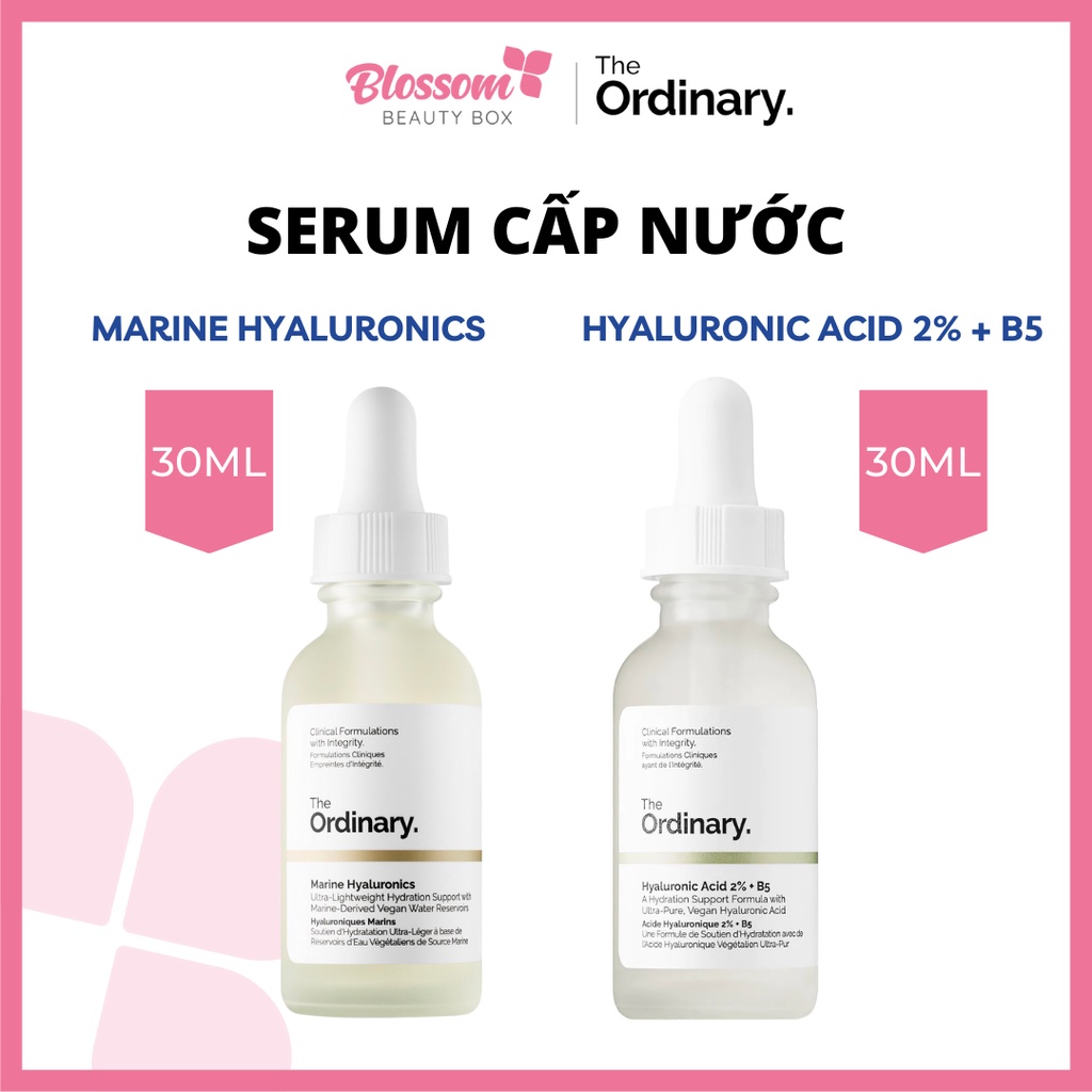 Serum cấp nước phục hồi da HA + B5 The Ordinary 30ML (Bản Canada)