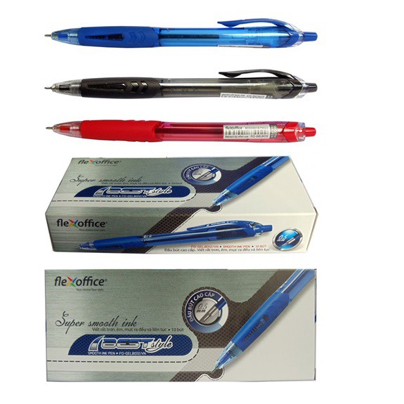 Bút gel Flexoffice FO-GEL-B012 0.6mm