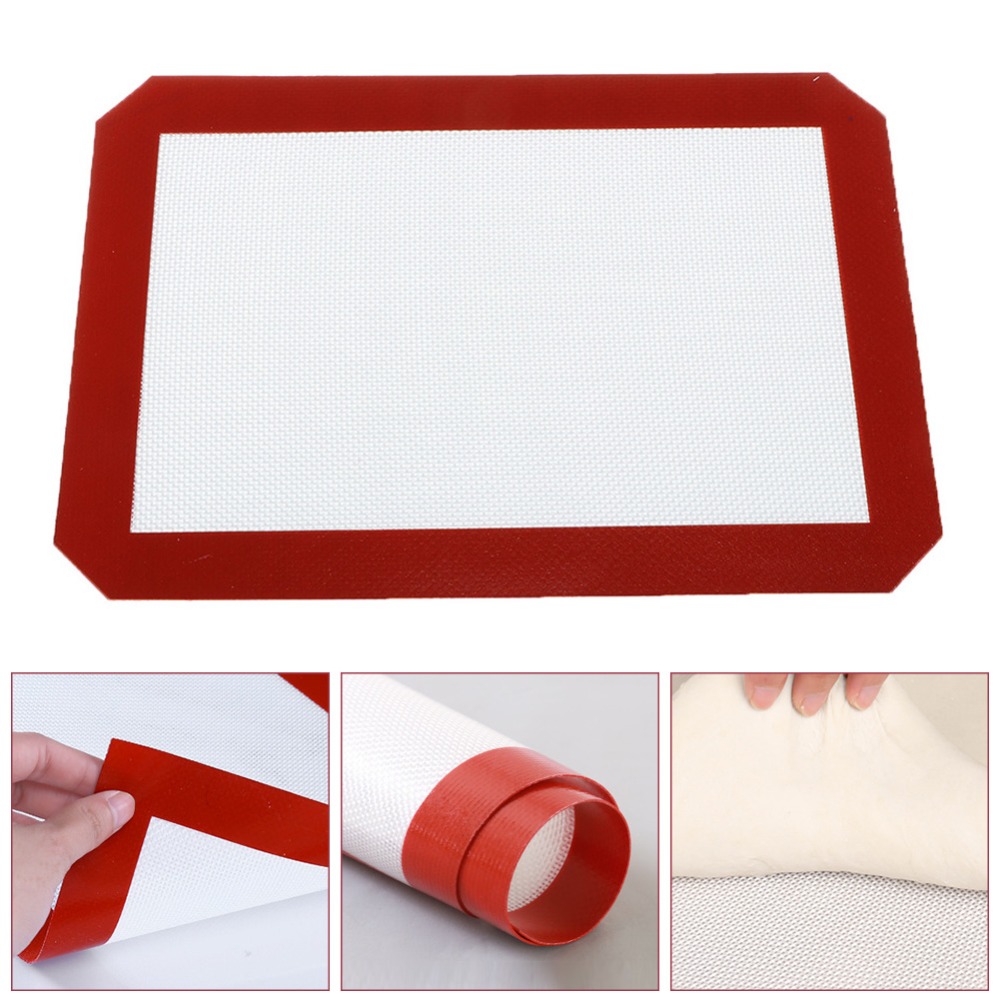Heat Resistant silicone mat for oven Baking Mat For Cookie /Bread/ /Biscuit/Puff/Eclair Perforated Silicone Nonstick Mat Tool