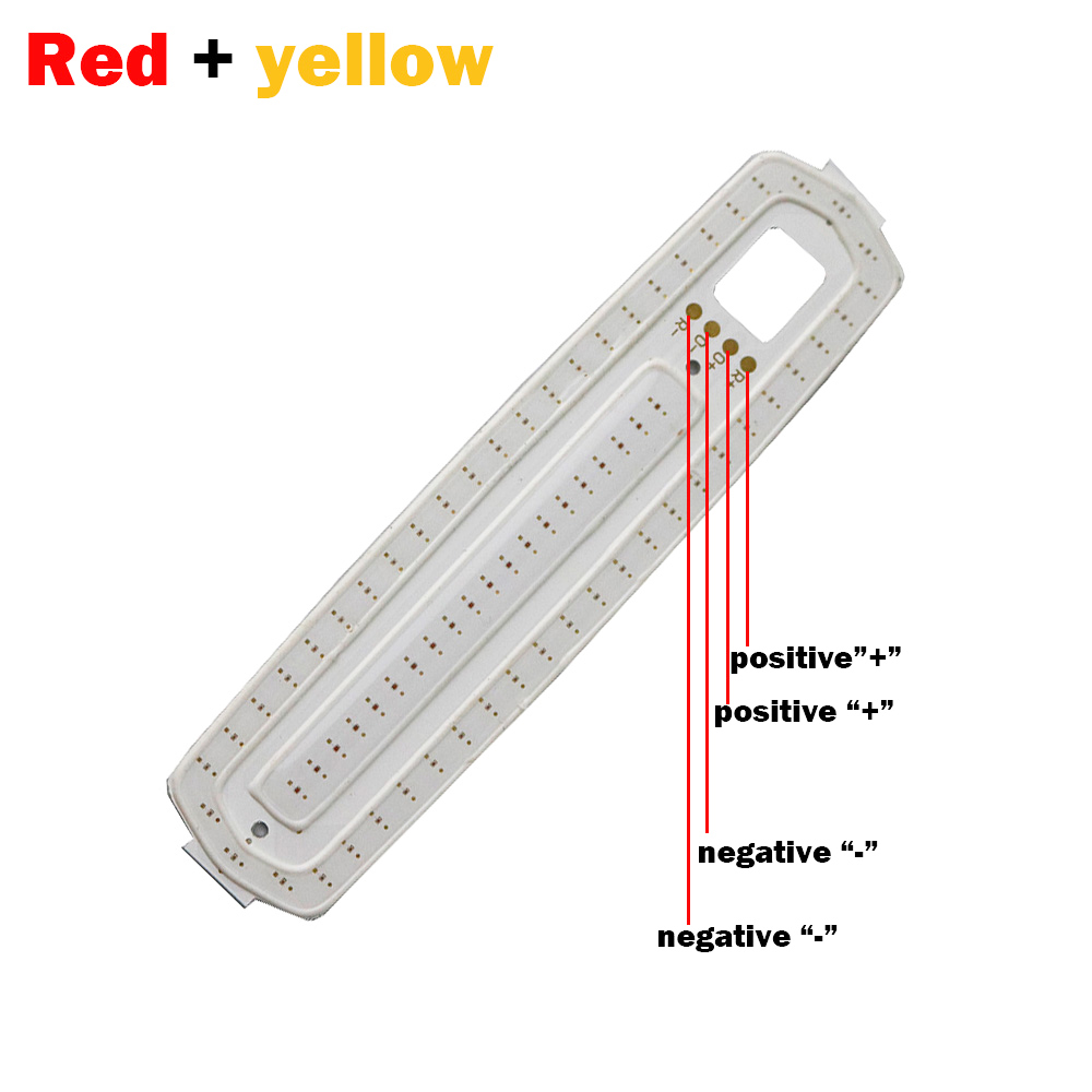 【TopazTrove】LED COB Bar DC 3V Led Lamp for DIY Bed Lightbulb 2W 3W Cold White Red Yellow Chip 87mm JQ. 