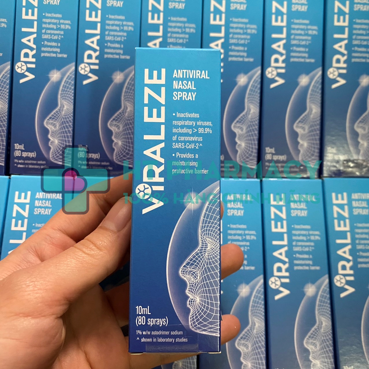 Bình xịt mũi viraleze kháng khuẩn Virus Starpharma Úc - 10ml