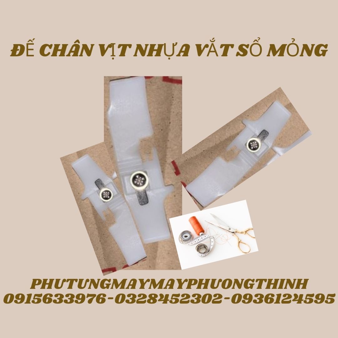 Đế chân vịt nhựa vắt sổ mỏng