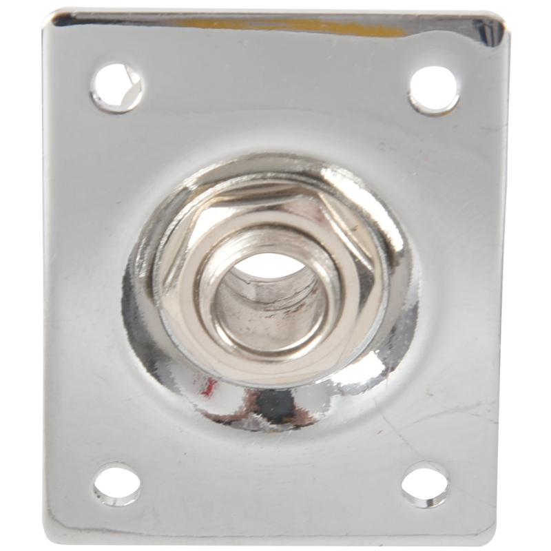Chrome Plate Space E-output Socket for Electric Guitar