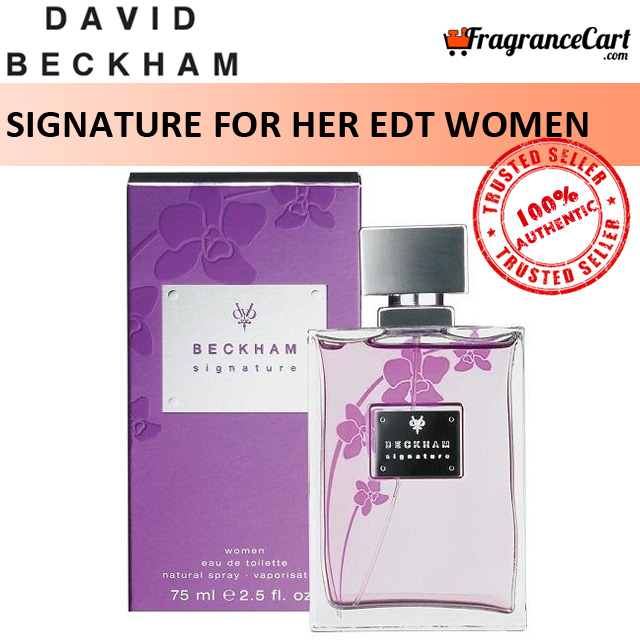 David Beckham Signature EDT for Women (75ml) Eau de Toilette