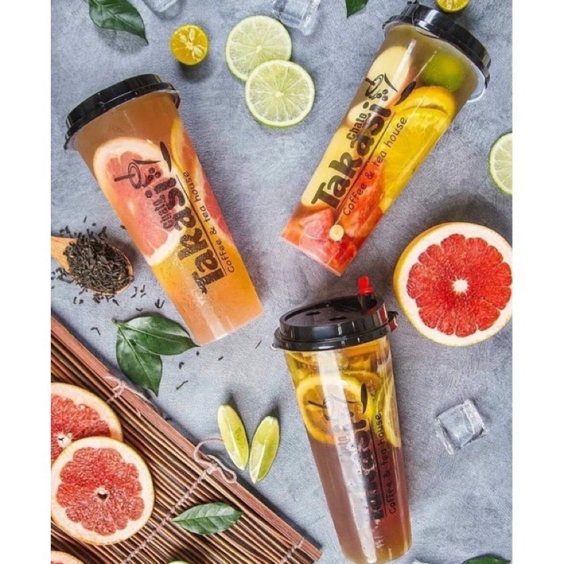 Lốc 50 Ly Nhựa 500ml/ 700ml Nắp Tim