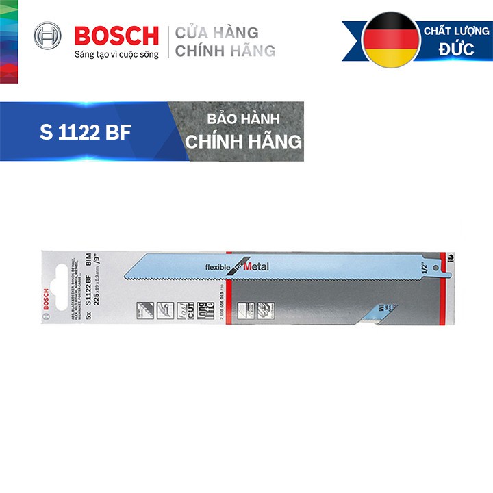 Lưỡi cưa kiếm S Bosch (Bộ 5 lưỡi)