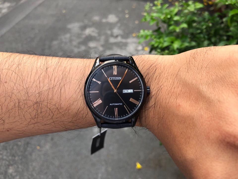 Original Citizen Automatic Black Stainless Steel Blue Dial Men s Watch  NH8365-19F | Lazada Singapore