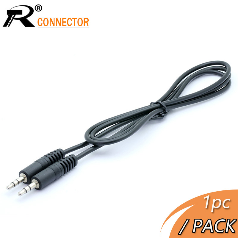 1pc Mini 150cm/100cm Short Jack3.5mm Male To Male Car Aux Auxiliary Stereo Jack Audio Cable Cord3.5mm To 3.5mm For Phonespeaker