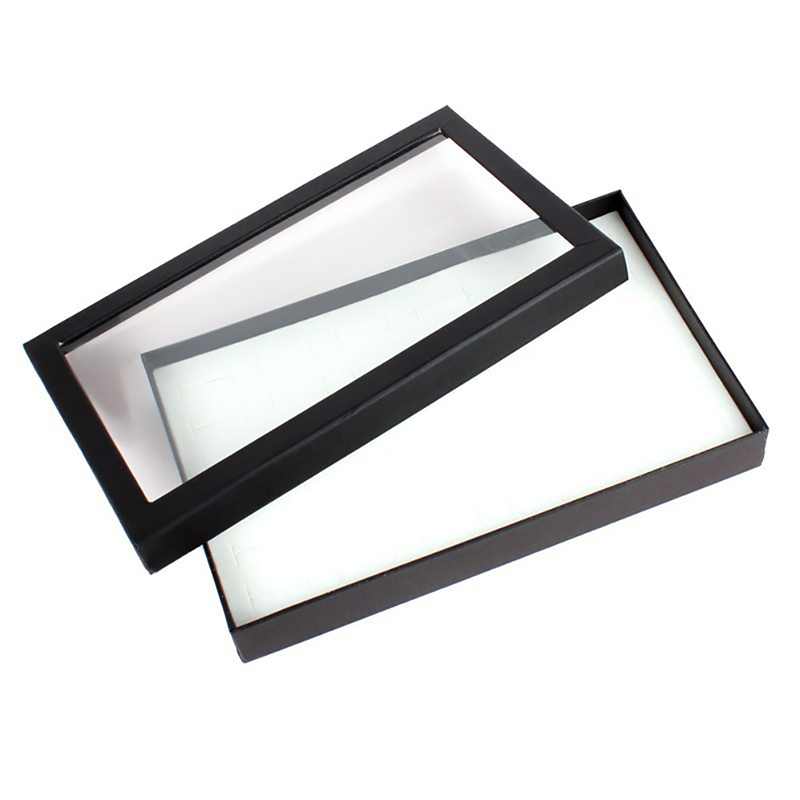 Rays Hộp Trưng Bày Bông tai khay sắp xếp trang sức 36 ngăn hộp đựng nhẫn thời trang