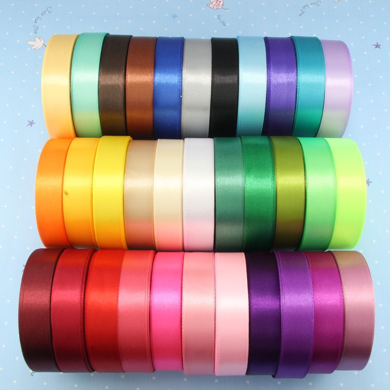 Cuộn Ruy Băng Lụa Trơn (bản 2cm)