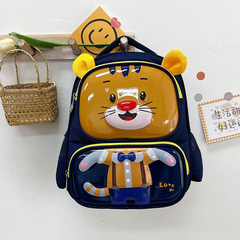 YA ZHOU LONG Kindergarten school bag children's school bag cute backpack cartoon boy backpack