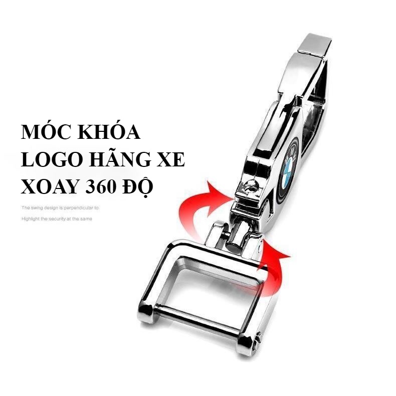 Móc Chìa Khóa Có Logo Các Hãng Xe Ô Tô, xe máy Honda, Toyota, Huyndai... Móc khóa kim loại Cao cấp - Hàng Chuẩn